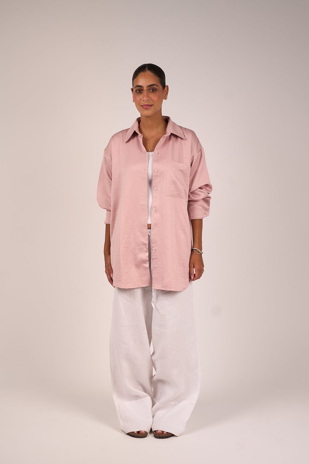 Blush Oversized Shirt