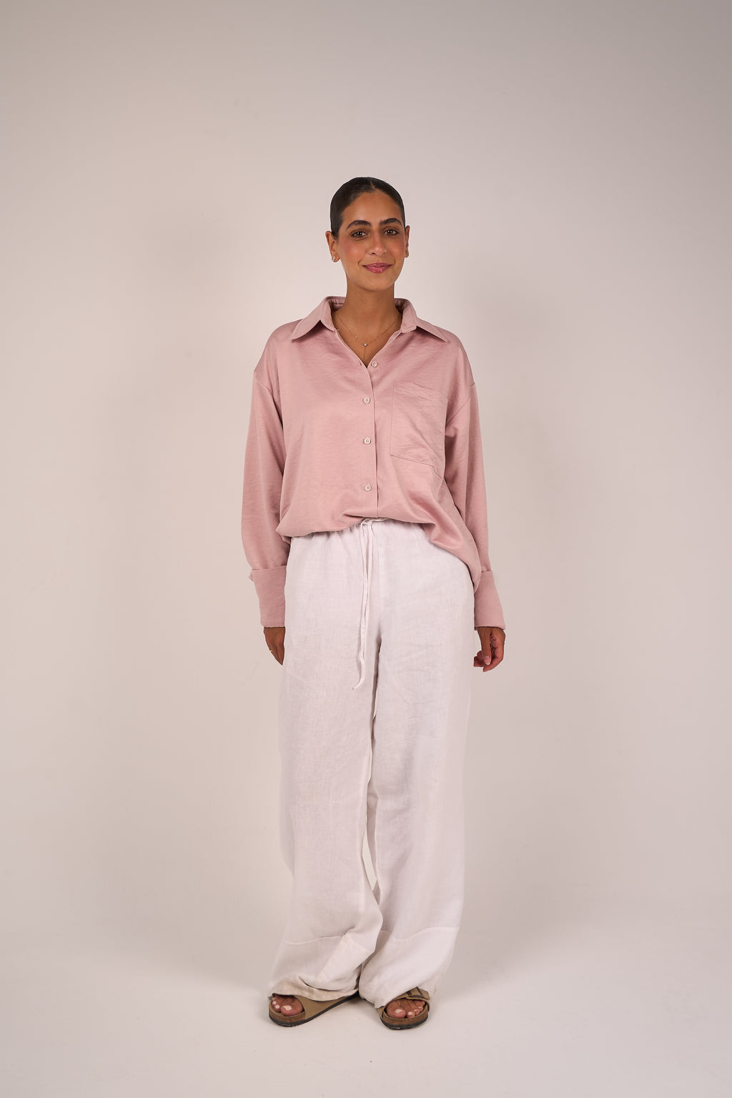 Blush Oversized Shirt
