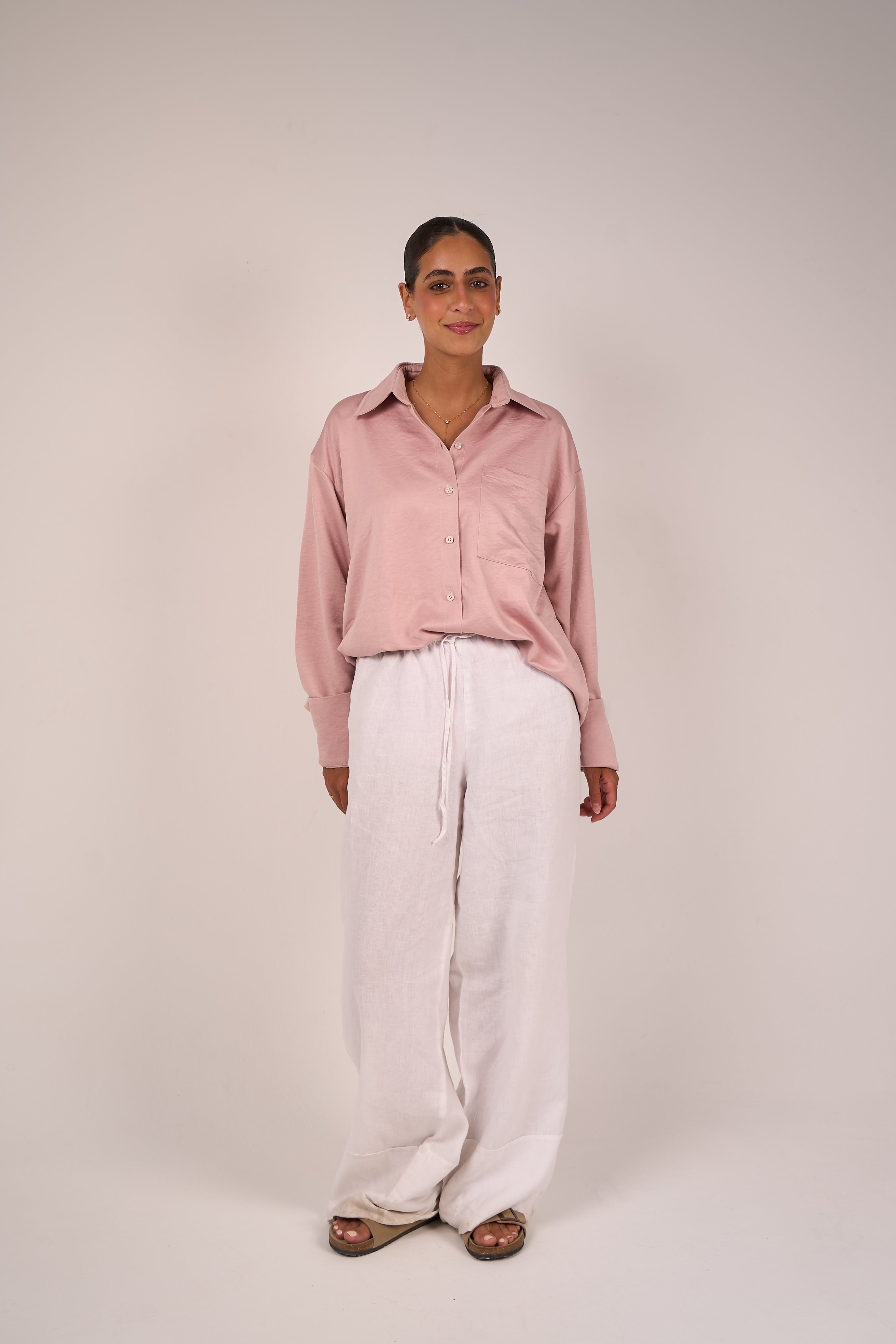 Blush Oversized Shirt
