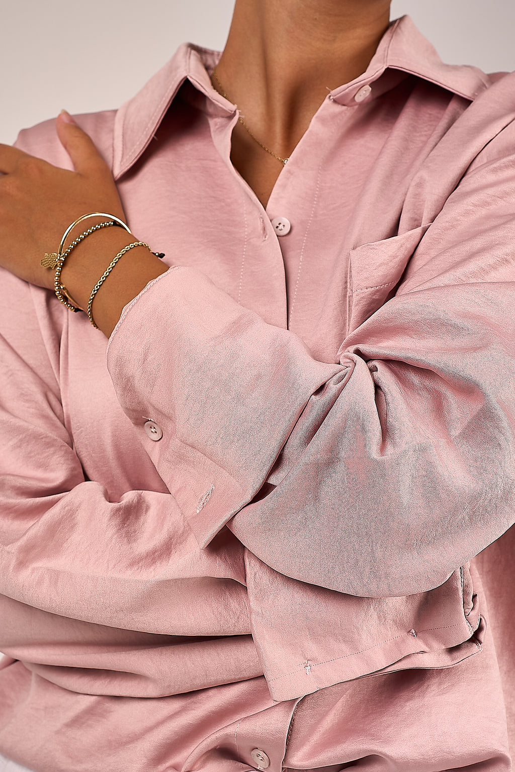 Blush Oversized Shirt