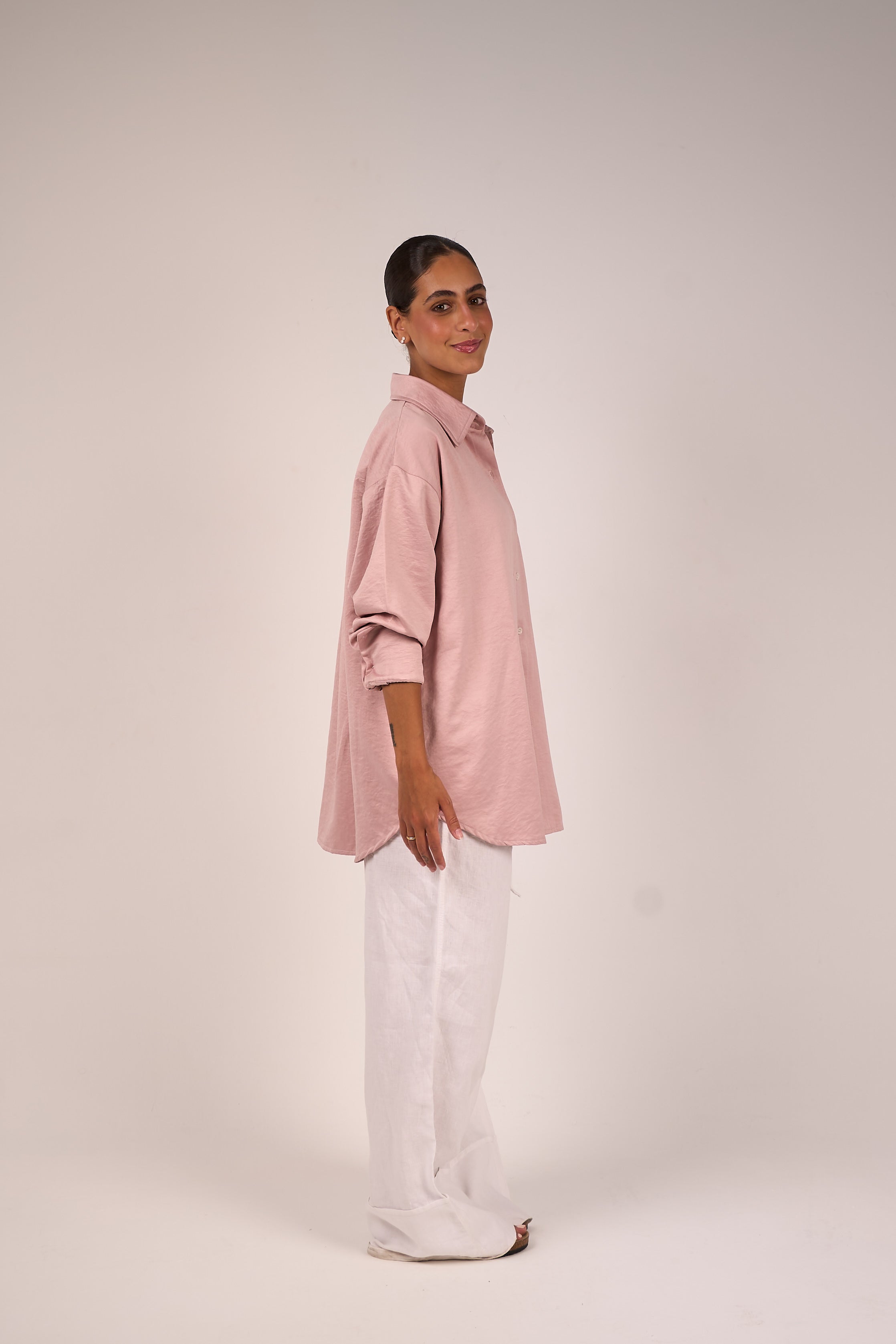 Blush Oversized Shirt